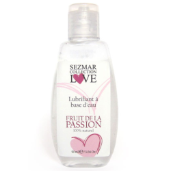 Lubrifiant à base d'eau 100% naturel Fruit de la passion 90ml 