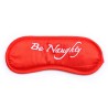 Kit coquin 4 pièces : Menottes, 2 plumes et masque rouge 