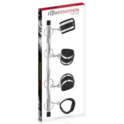 Barre de soumission avec 4 menottes Fetish Tentation 