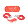 Kit masque menottes duvet et plume 