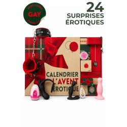 Calendrier de l’Avent érotique 24 surprises pour couple gay - 2026