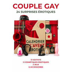Calendrier de l’Avent érotique 24 surprises pour couple gay - 2026