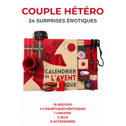 Calendrier de l’Avent érotique 24 surprises pour couple hétéro - 2026