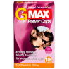 G-MAX Power Caps Boite de 10 gélules – Femme Libido  Vitalité Intime Complément alimentaire