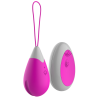 Œuf Vibrant Télécommandé 10 Modes Fuchsia  1 dosette de lubrifiant — Pocket Pleasure