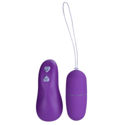 Œuf Vibrant Télécommandé 7 Vitesses Violet  1 dosette de lubrifiant — Pocket Pleasure