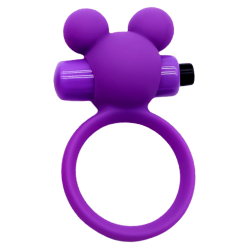 Anneau Vibrant Ourson Violet  1 dosette de lubrifiant — Pocket Pleasure