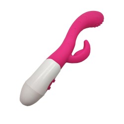 Vibromasseur Rabbit Rose avec picot de stimulation 