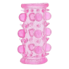 Gaine Pénienne Picots Rose  1 dosette lubrifiant — Pocket Pleasure