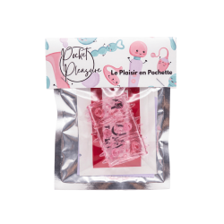 Gaine Pénienne Picots Rose  1 dosette lubrifiant — Pocket Pleasure