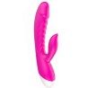 Vibromasseur rabbit rose 10 programmes USB 
