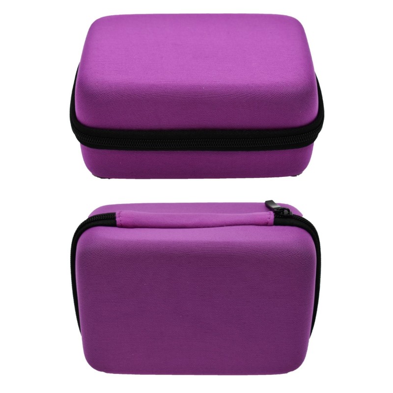 Boite de rangement coquée couleur violette 