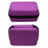 Boite de rangement coquée couleur violette 