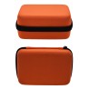 Boite de rangement coquée couleur orange 