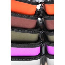 Boite de rangement coquée couleur marron 