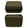 Boite de rangement coquée couleur kaki 