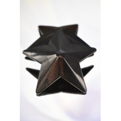 Nipple Métal noir Cache tétons d'étoile