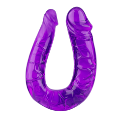 Double Dong Flexible Violet Pocket Pleasure  1 dosette de lubrifiant