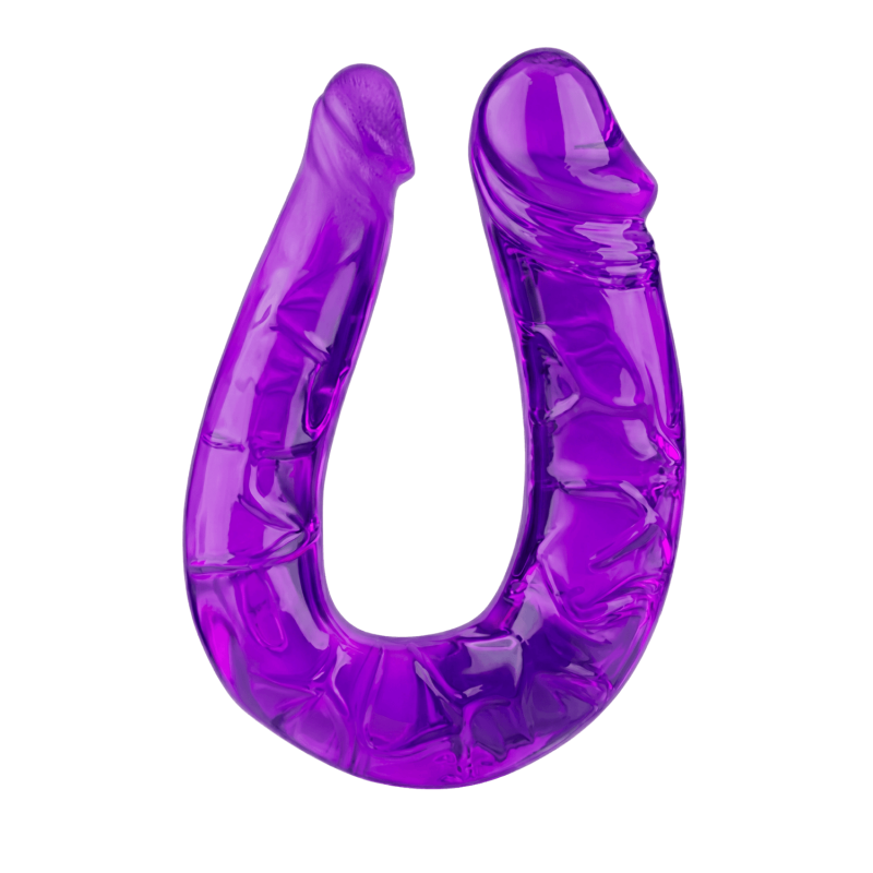 Double Dong Flexible Violet Pocket Pleasure  1 dosette de lubrifiant