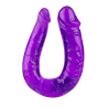 Double Dong Flexible Violet Pocket Pleasure  1 dosette de lubrifiant