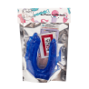 Double Dong Flexible Bleu Pocket Pleasure  1 dosette de lubrifiant