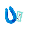 Double Dong Flexible Bleu Pocket Pleasure  1 dosette de lubrifiant