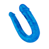 Double Dong Flexible Bleu Pocket Pleasure  1 dosette de lubrifiant