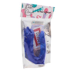 Double Dong Flexible Bleu Pocket Pleasure  1 dosette de lubrifiant