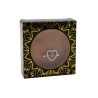 Paire de cache-tétons piercing barre coeur faux diamant peau métisse 