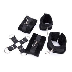 Menottes attache en croix pour mains et pieds Dreamy Fetish 