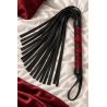 Fouet rouge et noir motif japonais 45 cm - Dreamy Festish