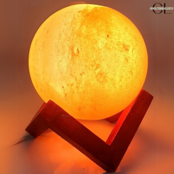 Lampe de sel d'Himalaya Sphère 3KG
