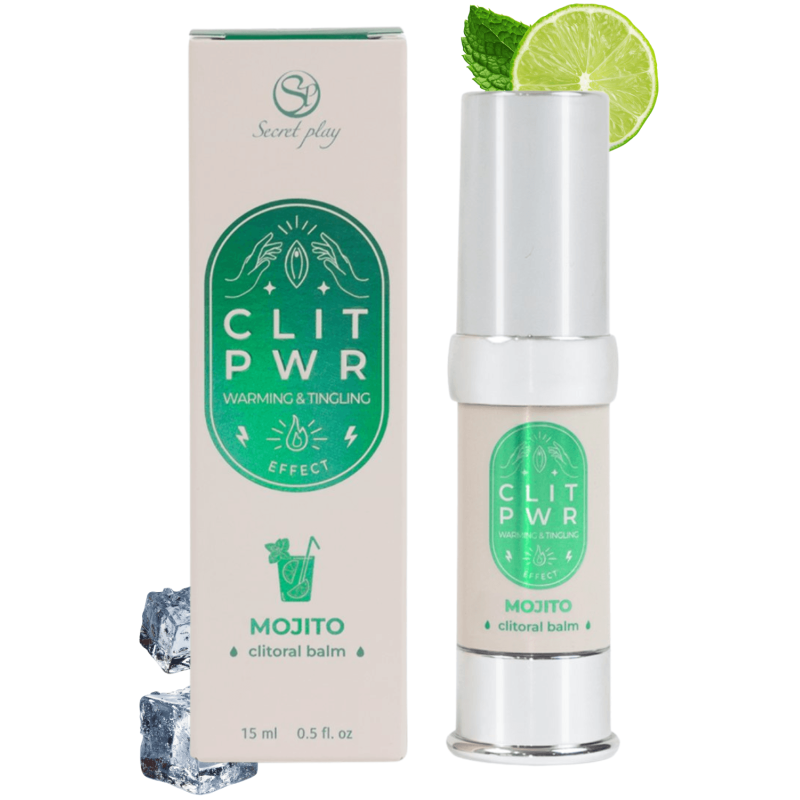 Baume stimulant chauffant pour clitoris Mojito 15ml