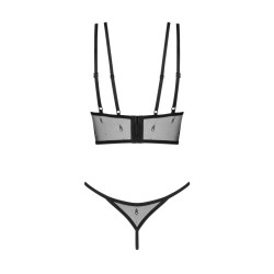 Anniverse special top et string - Noir