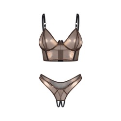 Soranna top et string ouvert