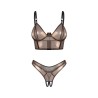 Soranna top et string ouvert