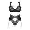 Donna Dream ensemble 3 pièces - Noir