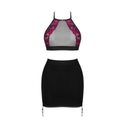 Rosenty ensemble Top et Jupe - Noir