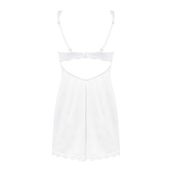 Amor Blanco Nuisette et string - Blanc