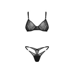 Olianna ensemble 2 pièces - Noir