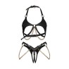 Anyya ensemble ouvert 2 pièces - Noir