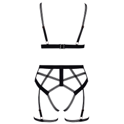 Ensemble lingerie harnais ouvert - Cottelli
