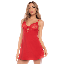 Nuisette rouge dentelle élégance et sensualité – Mapalé