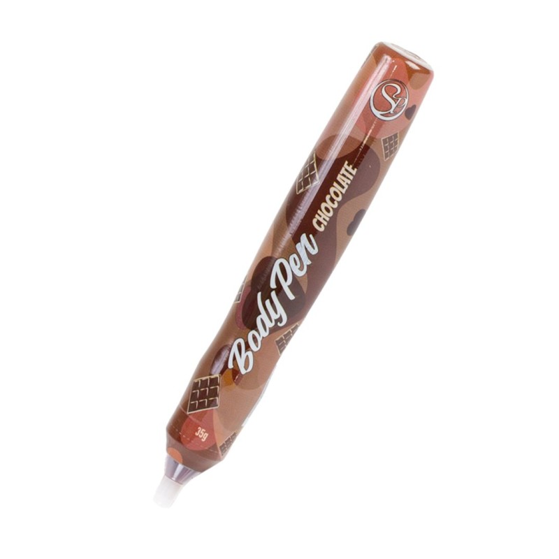 Stylo corporel bodypaint comestible chocolat 