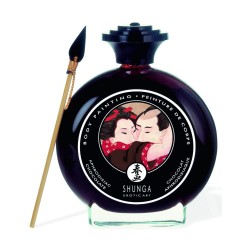 Peinture de corps comestible chocolat 100ml 