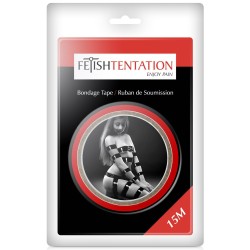 Tape ruban bdsm rouge 