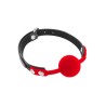 Baillon à boule rouge silicone 