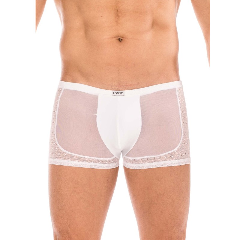 Boxer blanc Midnight 
