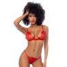 Ensemble 2 pièces rouge 