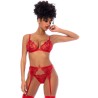 Ensemble 3 pièces rouge 